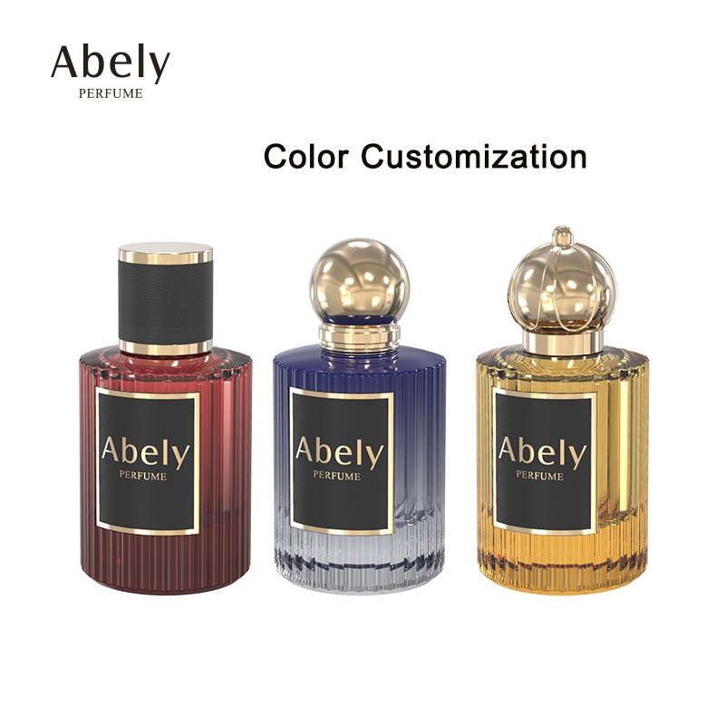 Wholesale Luxury 50ml 100ml Round Spray Perfume Glass Bottle Empty Refillable Glass Bottle With Box