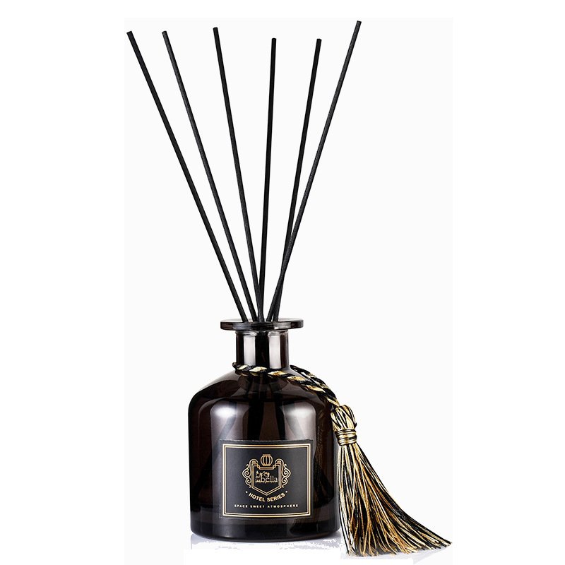 Wholesale Home & Office Decor Glass Bottle Breeze Tassel Aromatherapy Reed Diffuser Sticks 50ml 16 Scent