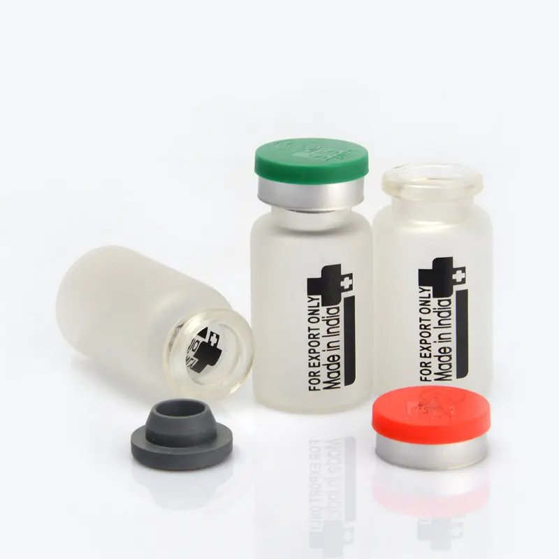 Screen printing low borosilicate glass 10ml vial glass bottles tubular vial