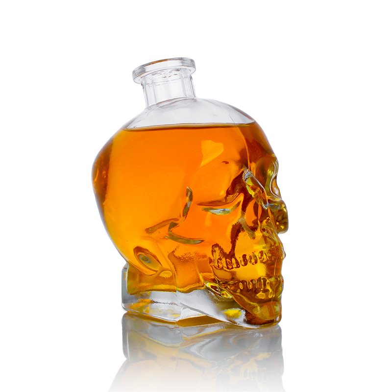 luxury crystal woman shape square new empty guitar shaped 700ml 750ml glass bottle vodka 500ml whisky