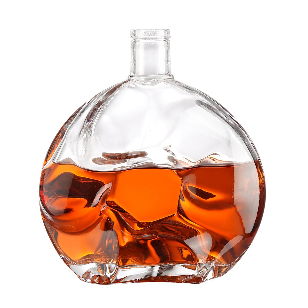 Customized Professional 700ml Premium Fancy Spirits XO Brandy Cognac Tequila Vodka Whisky Alcohol Liquor Glass Bottle