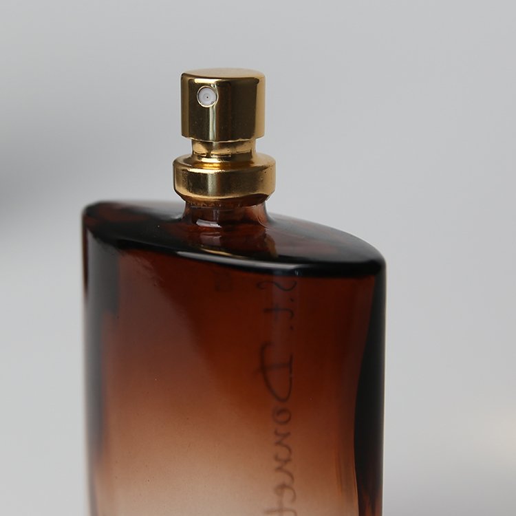 Luxury Empty Parfum Botol Customize Double Ended Rectangular Little 50Ml 100Ml Concentrated Glass Perfume Bottles