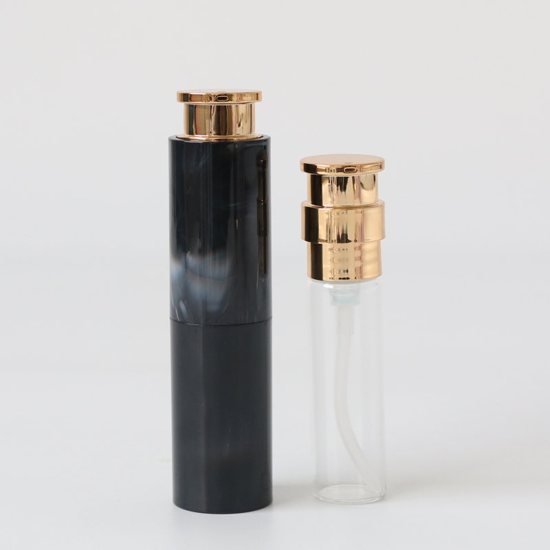 E-better empty eco friendly 15ml 20ml 30ml black luxury cosmetic body serum bottles for skincare packaging
