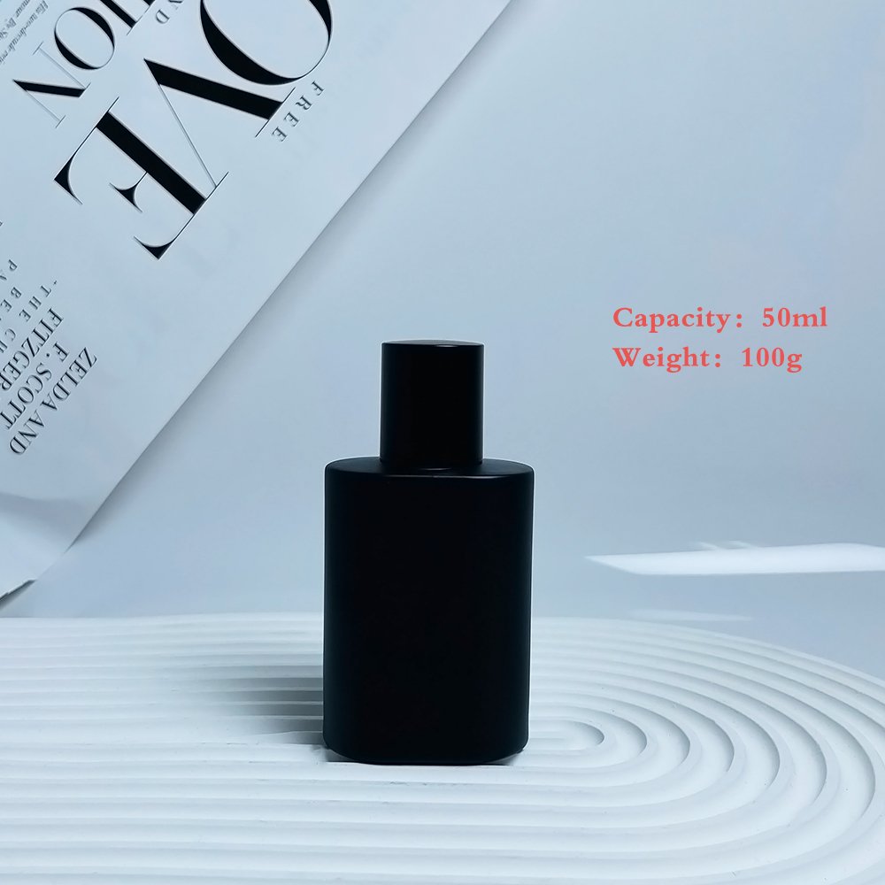 High Quality Perfume Glass Bottle Round Clear Glass Spray Perfume Bottle