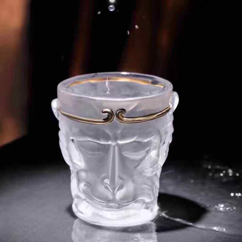 China Monkey King Sun Wukong Glass Cup Sun Wukong Glass Bottle Black Myth Wukong Glass Mug