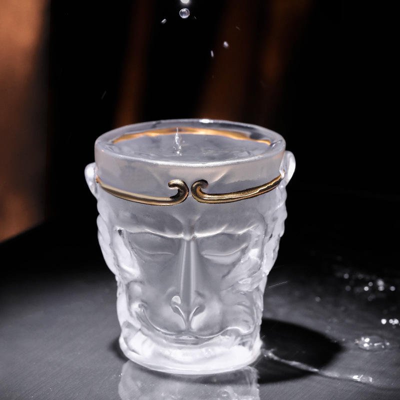 China Monkey King Sun Wukong Glass Cup Sun Wukong Glass Bottle Black Myth Wukong Glass Mug