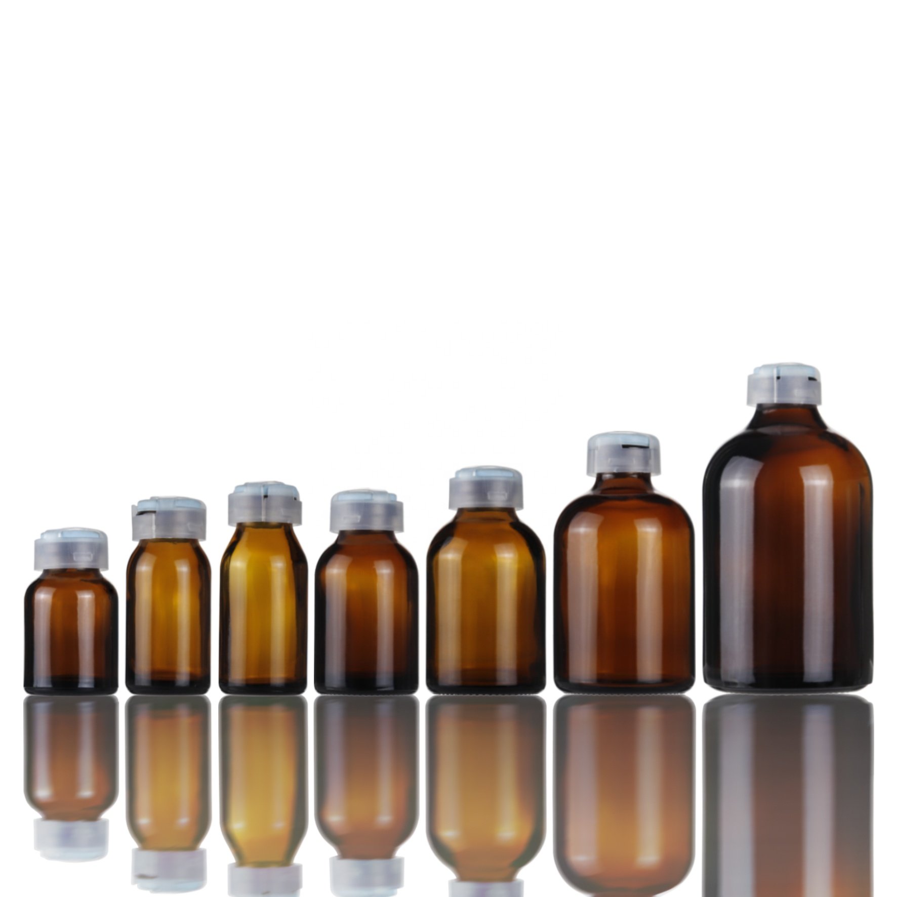 Sterile Empty Glass Vials 7ml 10ml 20ml 30ml 50ml 100ml Round Medical glass bottle for Injection