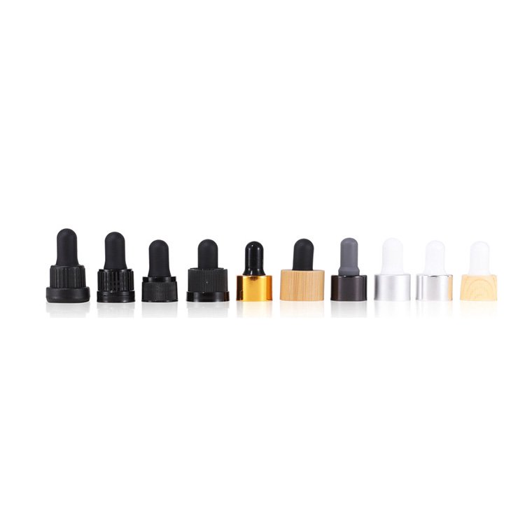 High quality essential oil container packaging 10ml 20ml 30ml small frosted matte green oil bottle dropper glass bottle
