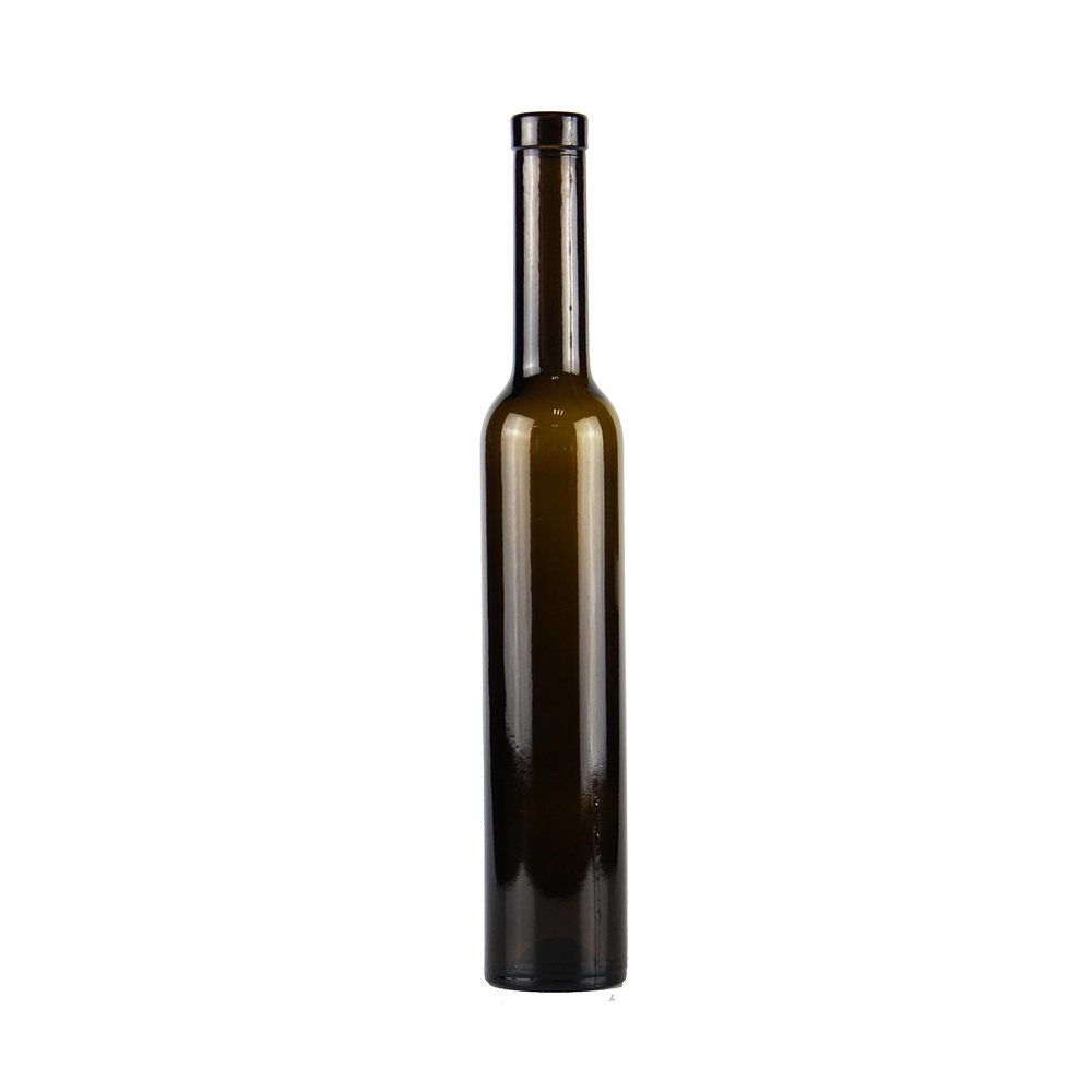 Custom Glass Whisky Long Neck Empty Spirit Liquor Bottle Wine Liquor Glass Bottle With Cap