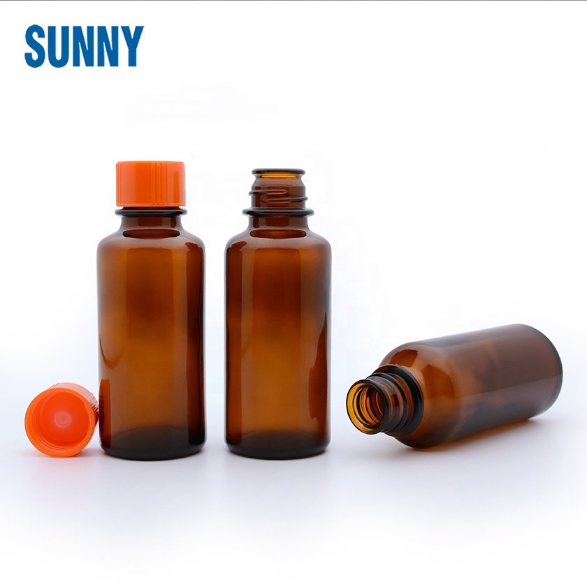in stock Flavors Fragrance bottle 120ml Brown Amber Bell Mouth Glass Bottle 125ML