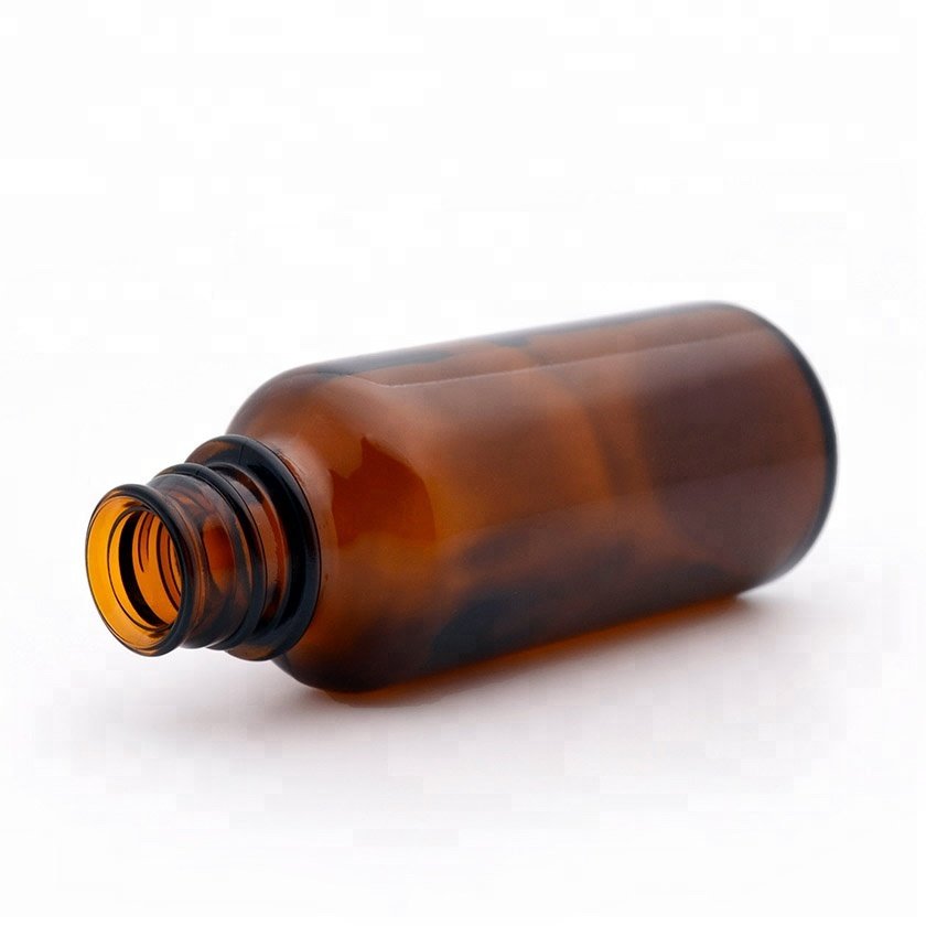 in stock Flavors Fragrance bottle 120ml Brown Amber Bell Mouth Glass Bottle 125ML