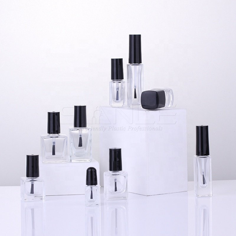 5ml 10ml 15ml nail polish glass bottle for nail powder liquid and lotion customize colors