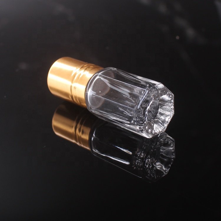 3ml Glass Roll On Bottle Empty Vials With Clear Plastic Roller Ball For Essential Oils Perfume Aromatherapy