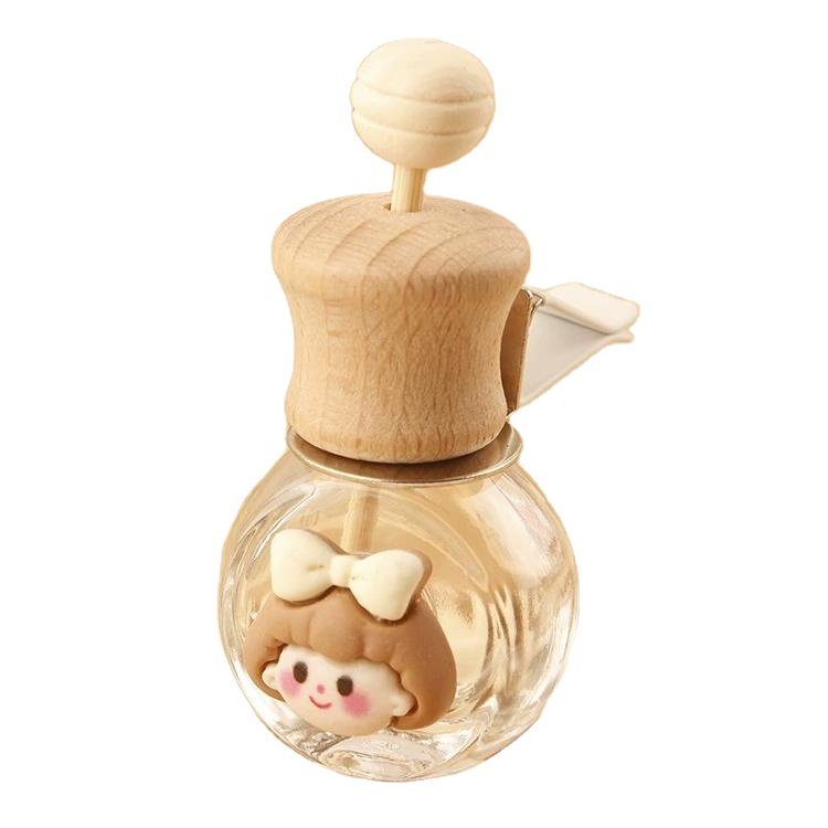 Aroma Bottle Car Air Outlet Clip Wholesale Glass Cosmetics Perfume Cosmetic Packaging Supplier Custom PUMP Sprayer CN;ZHE YG0829