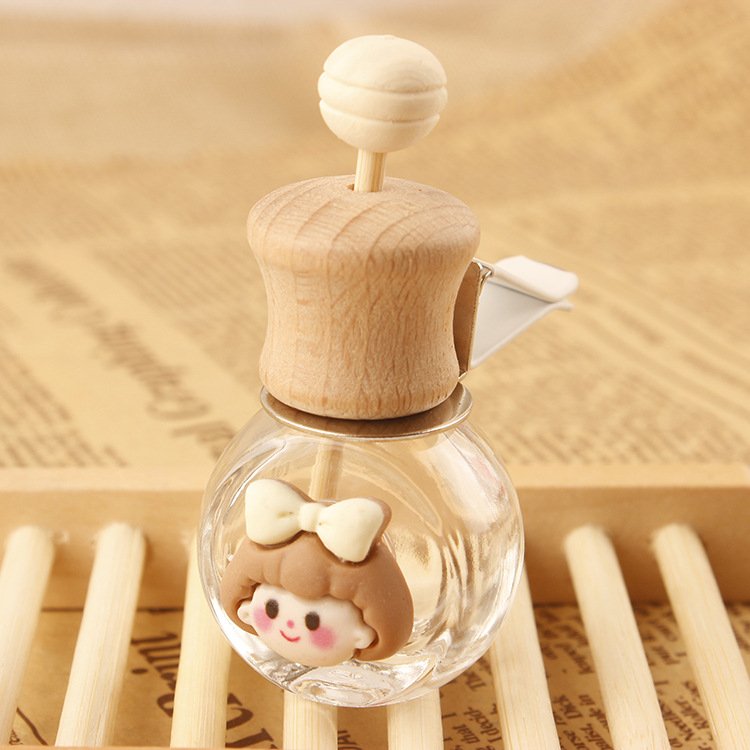 Aroma Bottle Car Air Outlet Clip Wholesale Glass Cosmetics Perfume Cosmetic Packaging Supplier Custom PUMP Sprayer CN;ZHE YG0829