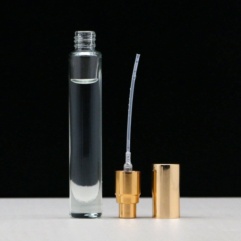10 Ml Mini Empty Transparent Glass Perfume Sample Bottle Atomizer Spray Bottles For Perfume