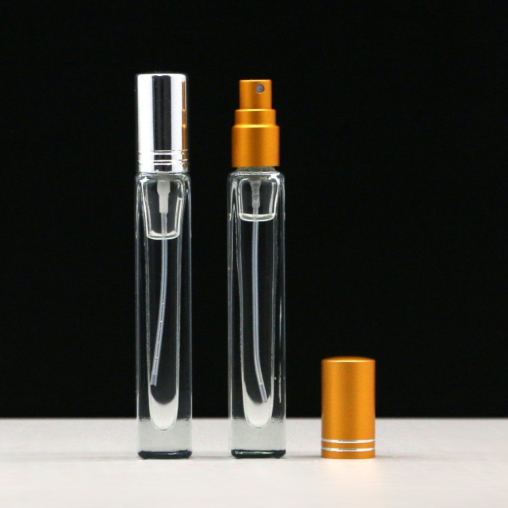 10 Ml Mini Empty Transparent Glass Perfume Sample Bottle Atomizer Spray Bottles For Perfume