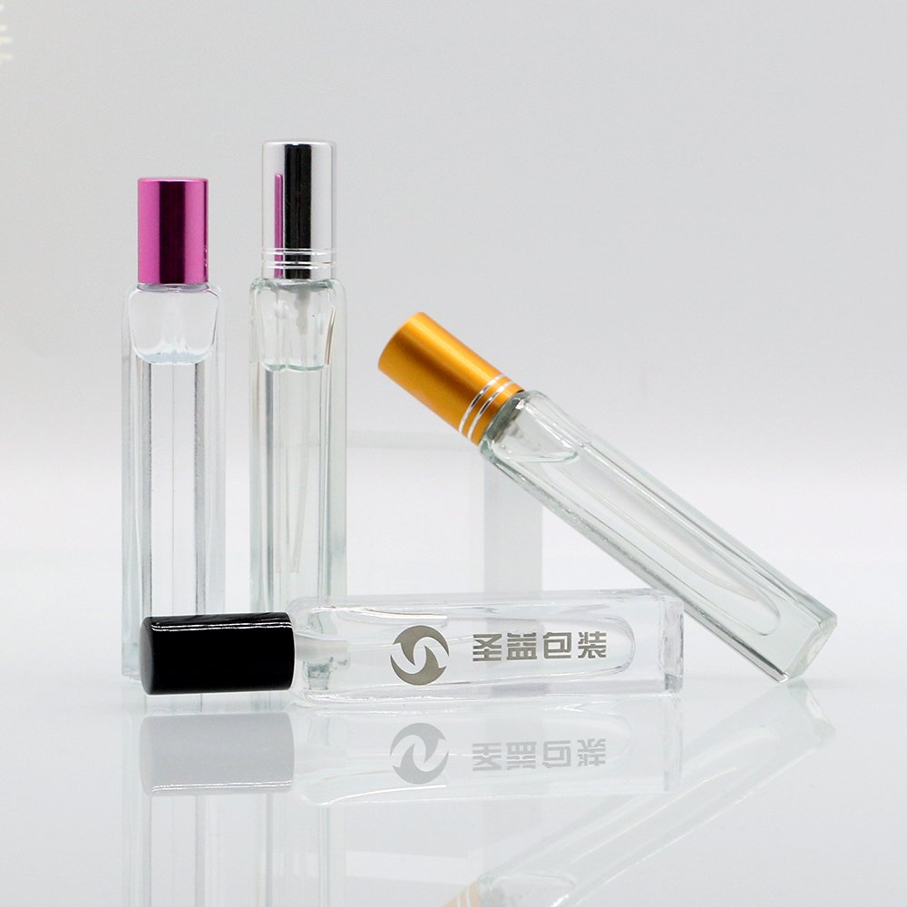 10 Ml Mini Empty Transparent Glass Perfume Sample Bottle Atomizer Spray Bottles For Perfume