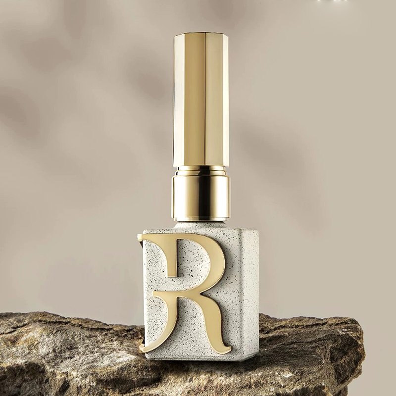 15ml 12lm Luxury High Quality Custom Square Nail Polish Bottle metal logo 12ml 15ml New style Empty nail Polish Glass Bottles