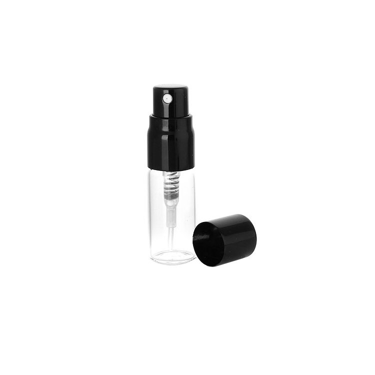 Custom logo 5ml perfume glass spray bottles 10ml with aluminum cap