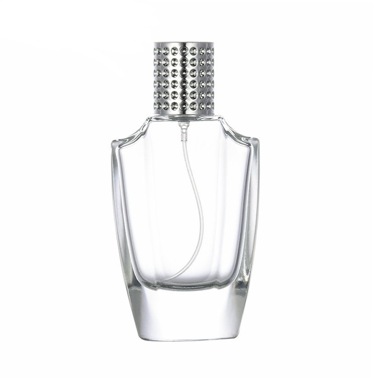 Custom cosmetic content luxury packaging for perfume bottles 50ml glass luxury with glass bottle perfume spray