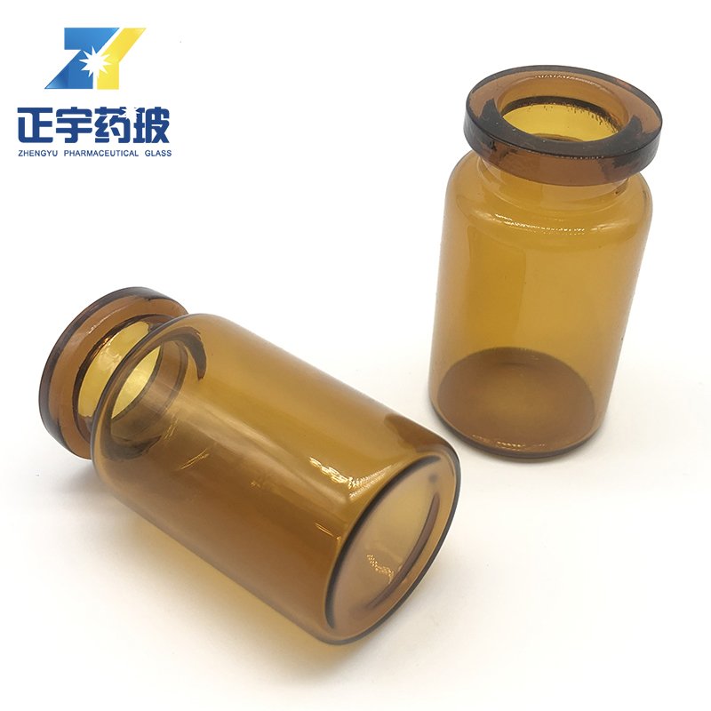 2ml-30ml penicillin bottle Medical glass bottle Injection Vials for Antibiotics small glass vial Moulded glass bottle