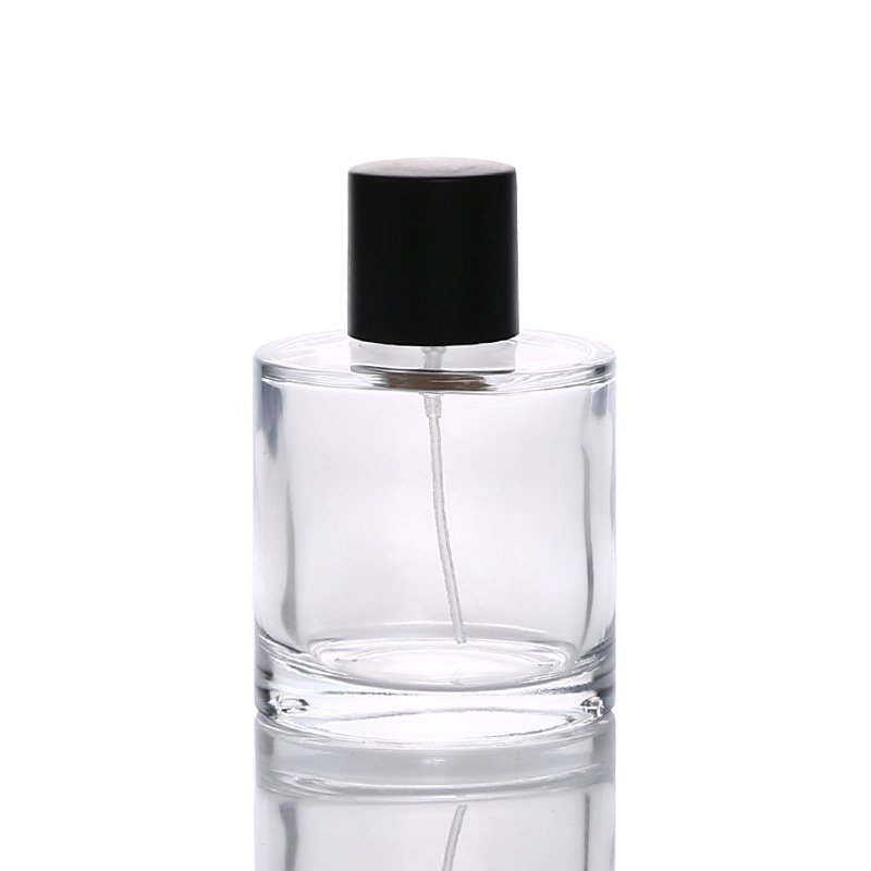 50ml clear high quality perfume glass bottle in stock