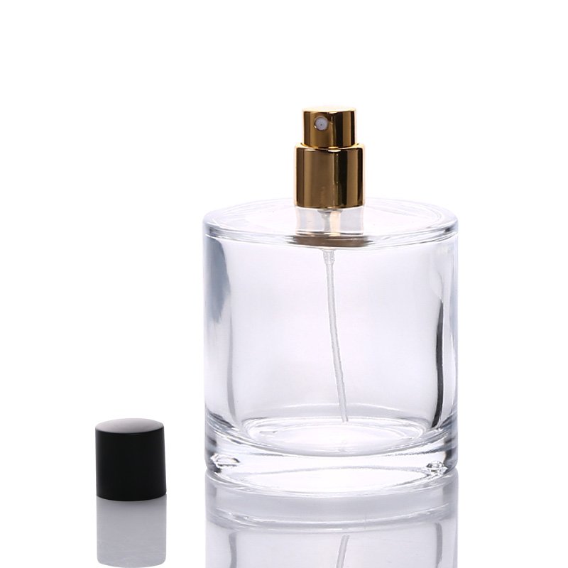 50ml clear high quality perfume glass bottle in stock