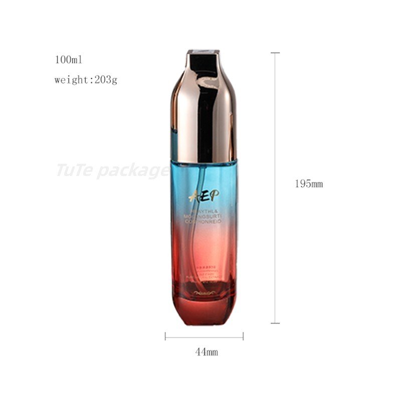 glass bottle for cosmetics liquid packaging premium cosmetic bottle set packaging skin care bottle face cream jars