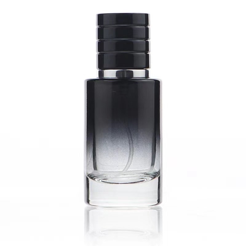 Factory 30ml 50ml 100ml Clear Short Parfum Spray Bottles Packaging
