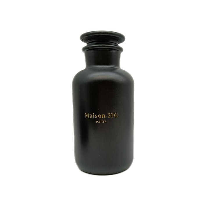 250 ml 1000 ml black color reagent bottle wide mouth with glass lid