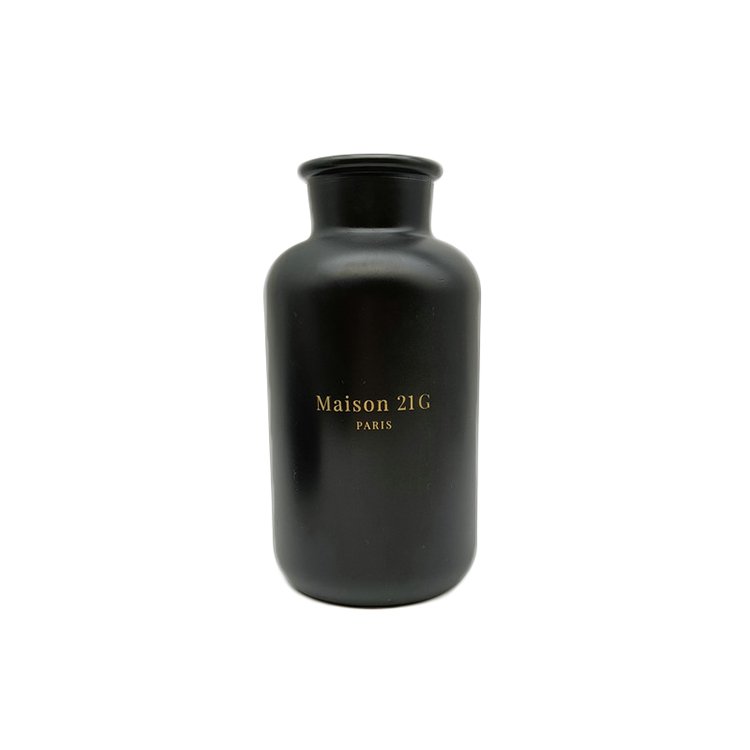 250 ml 1000 ml black color reagent bottle wide mouth with glass lid