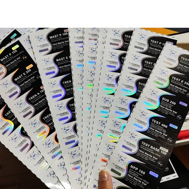 10ml Chubbys Vial Custom Logo Printing Low Moq Start Glass Bottle Steroid Vial Printing
