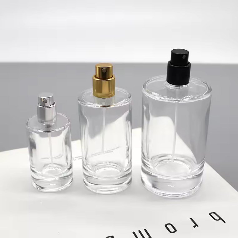 2024 top selling luxury Square pink Empty Luxury Rectangle Perfume Bottles 30ml 50ml 100ml with pump sprayer