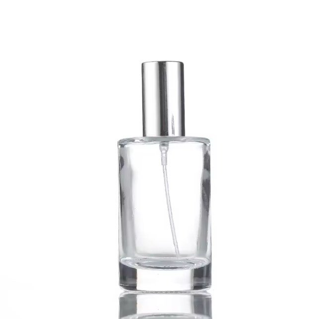 2024 top selling luxury Square pink Empty Luxury Rectangle Perfume Bottles 30ml 50ml 100ml with pump sprayer