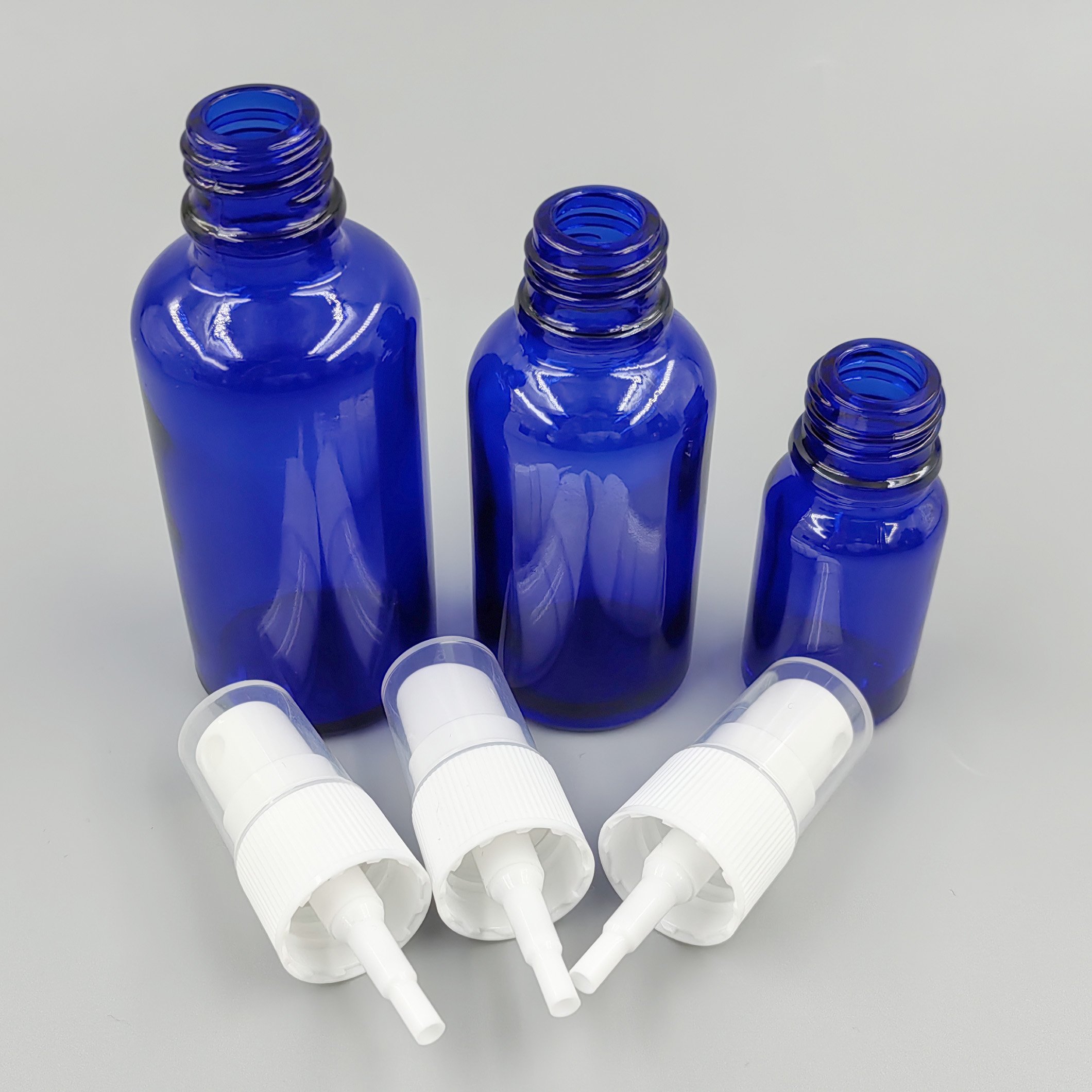 factory price of 100ml 50ml 30ml 20ml 15ml 10ml 5ml glass bottle with fine mist sprayer output 0.25ml/t