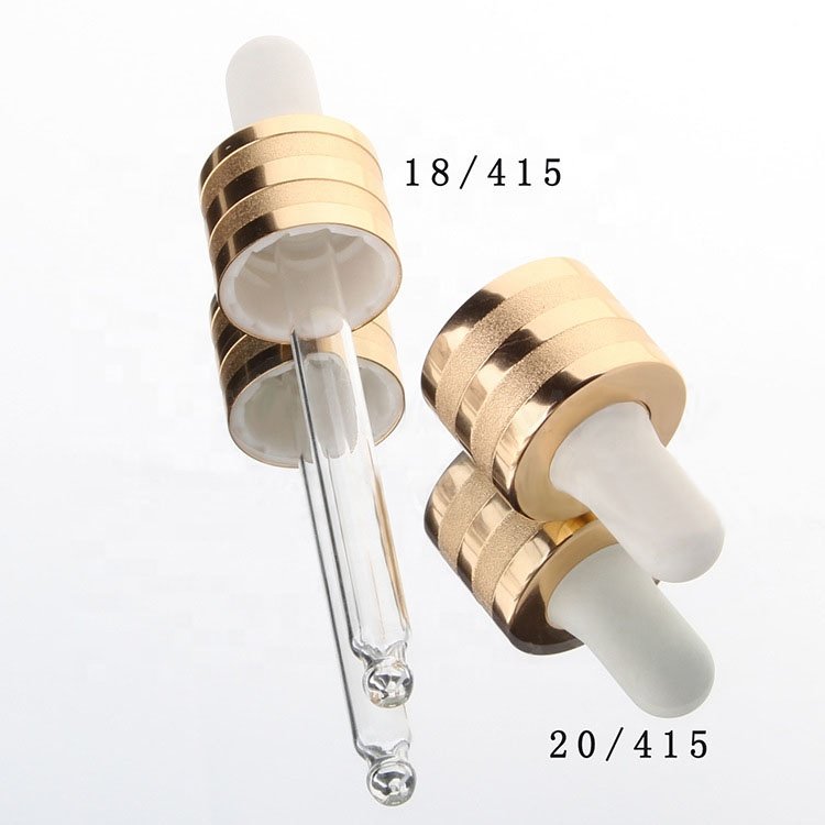 30ml 1oz Glass Dropper Bottles Amber Frosted Transparent Black Bottle with Gold Cap Reagent Pipette for Essential Oil Serum