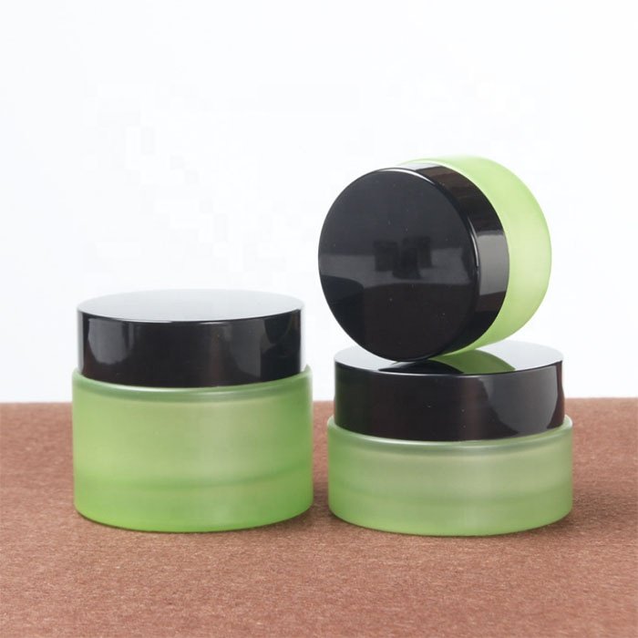 Cosmetic Glass Bottles And Jars Pump Bottle For Lotion Serum Cream Full Set 100ml 120ml 40ml 80ml Skincare Packaging