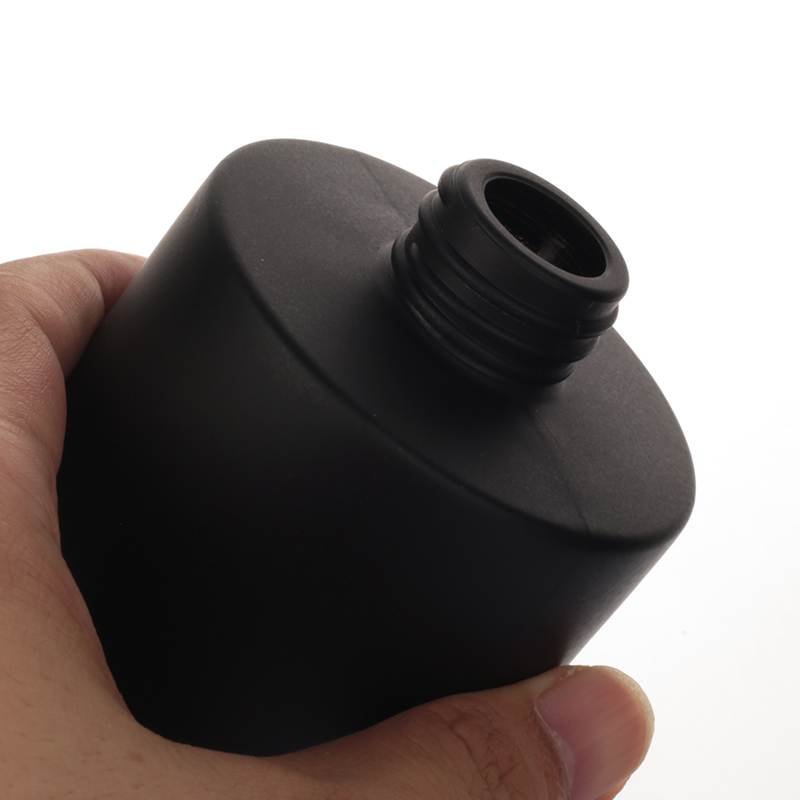 Sale 100ml 150ml Round Black Luxury Empty Reed Diffuser Glass Bottle with Circle