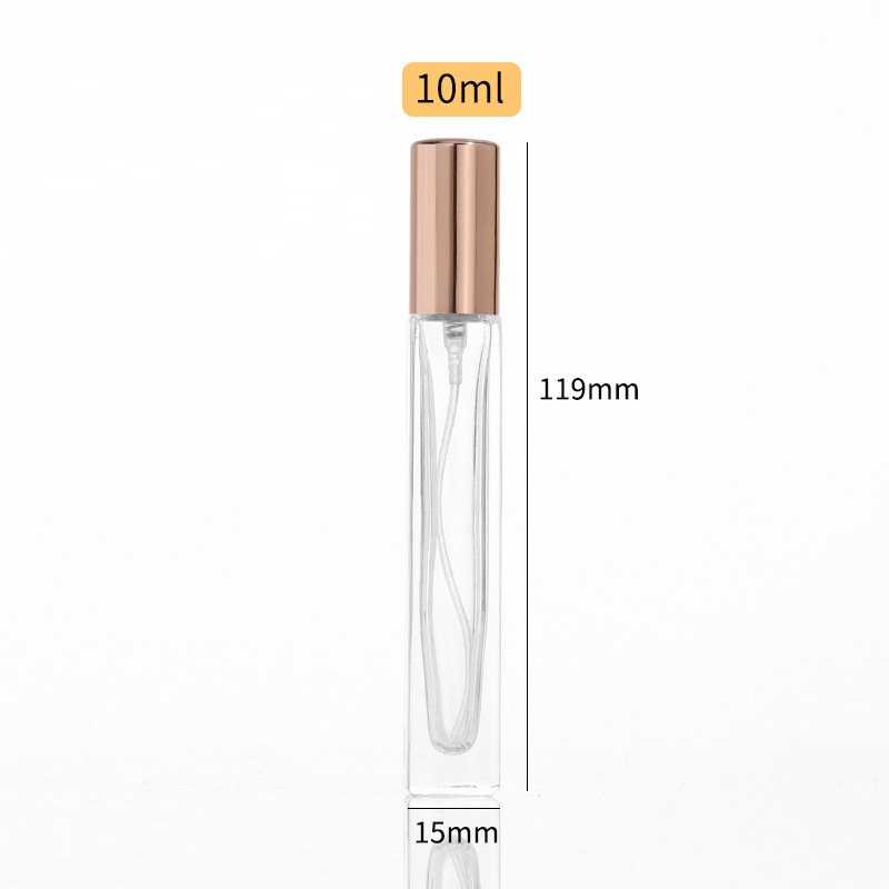 Wholesale Customized 2ml 3ml 5ml 8ml 10ml With Atomizer Small Mini Empty 10ml Glass Spray Perfume Bottle With Spray Bottle