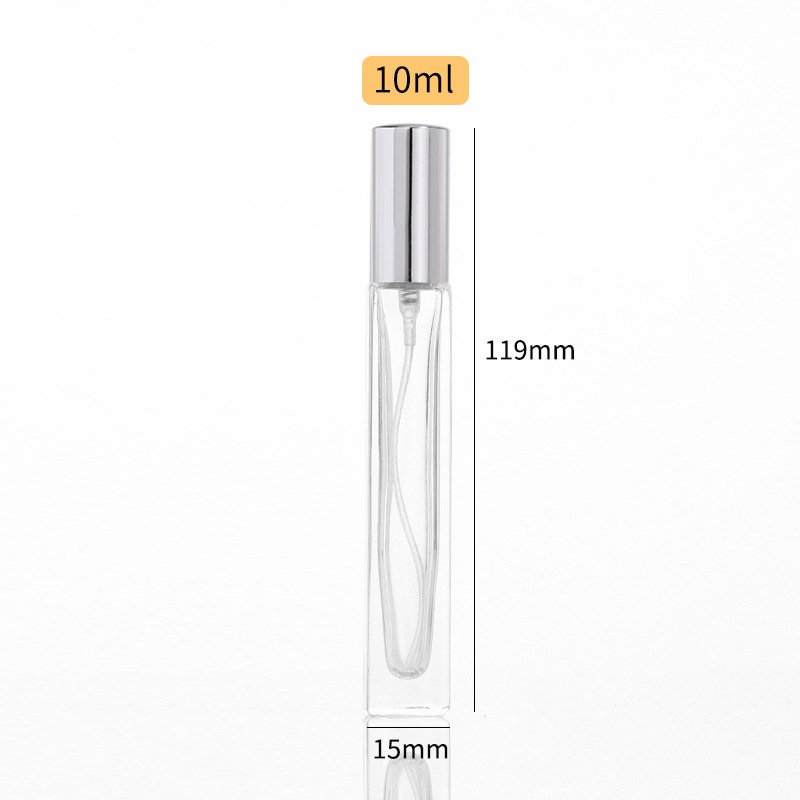 Wholesale Customized 2ml 3ml 5ml 8ml 10ml With Atomizer Small Mini Empty 10ml Glass Spray Perfume Bottle With Spray Bottle