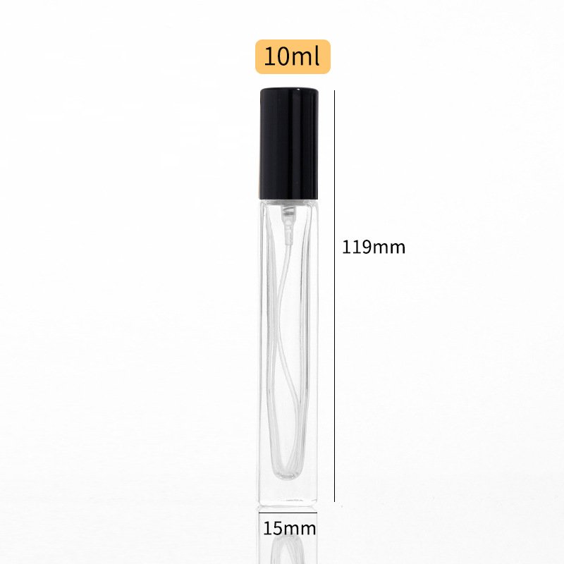 Wholesale Customized 2ml 3ml 5ml 8ml 10ml With Atomizer Small Mini Empty 10ml Glass Spray Perfume Bottle With Spray Bottle