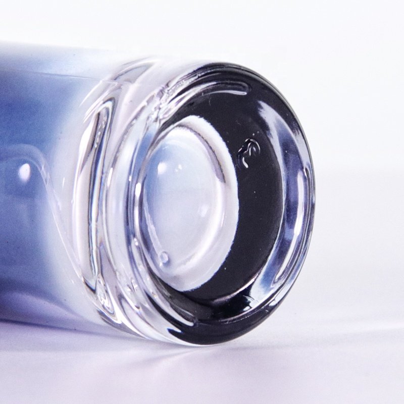 30ml Luxury Wholesale Faded Color Glass Perfume Bottles With Pump Packaging Set