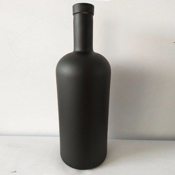 Custom 200ml 375ml 500ml 700ml 750ml 1000ml empty glass bottle vodka spirit wine bottle for liquor