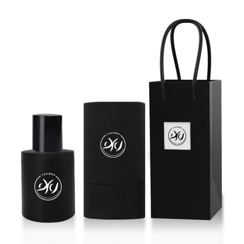 New Design Black Perfume Bottle 100ml 30ml 50ml Luxury Parfum Bottle Portable Perfume Atomizer Perfume Glass Bottle With Cap