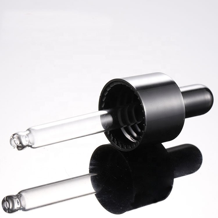 Inclined shoulder glass bottle 30 ml glass dropper bottle 1 oz amber blue green clear glass bottle with dropper pipette