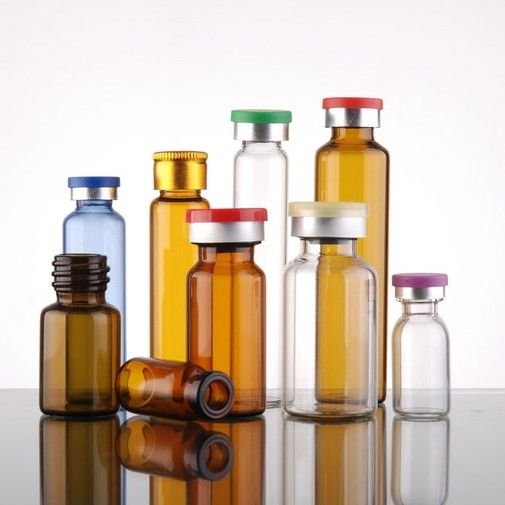 Clear pharmaceutical vials 5ml 7ml 10ml 15ml 20ml 30ml 50ml pharmacy medical vials pill glass bottle