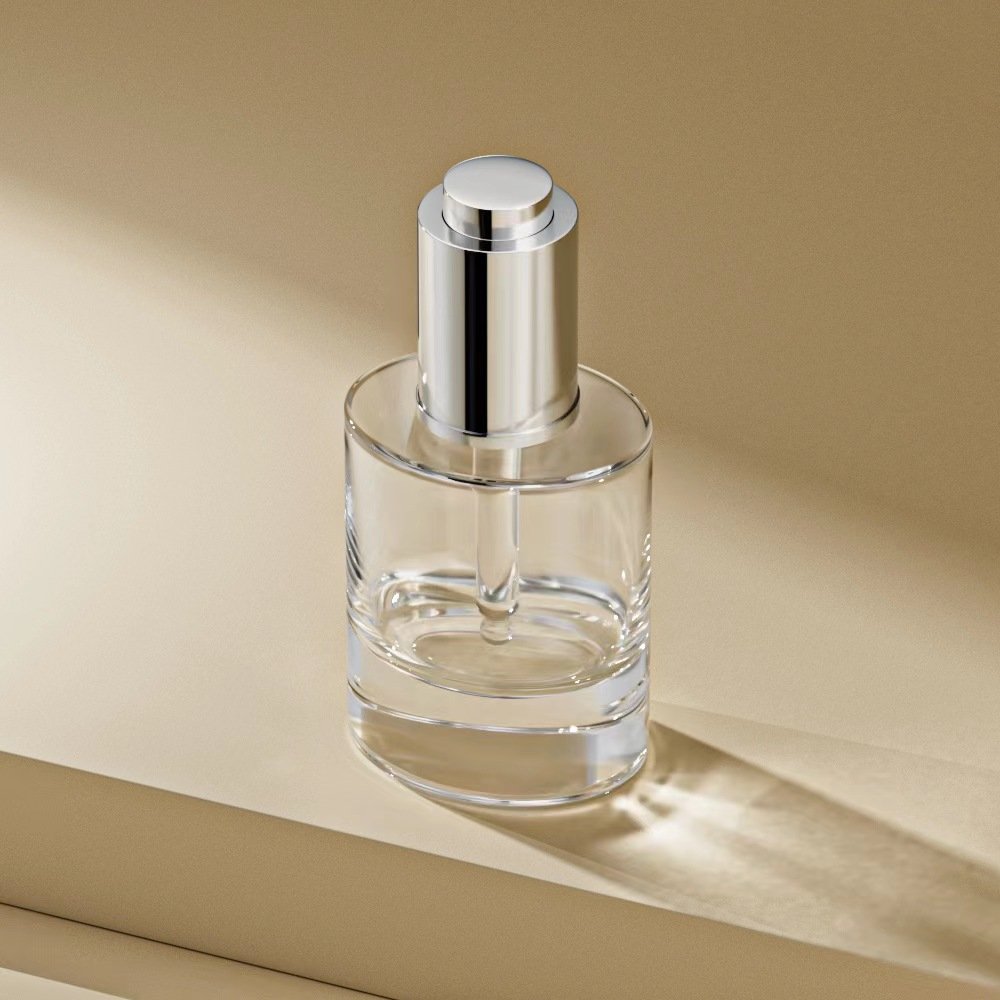 30ml gradient color Skincare Essential Oil Serum Glass Bottle Cosmetics Glass Dropper Bottle