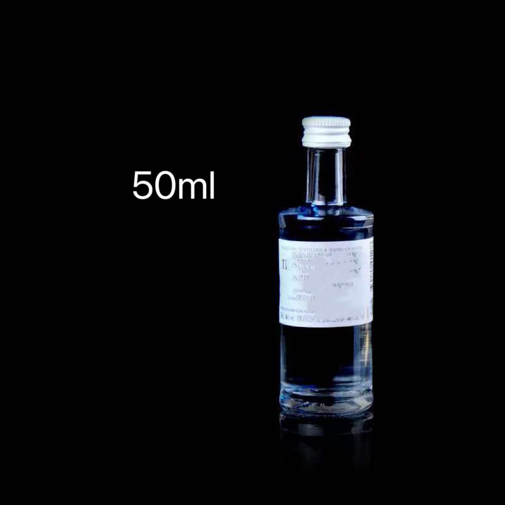 50ml Mini glass bottle mini liquor wine bottle manufacturer in stock small spirit liquor bottle with cap custom logo