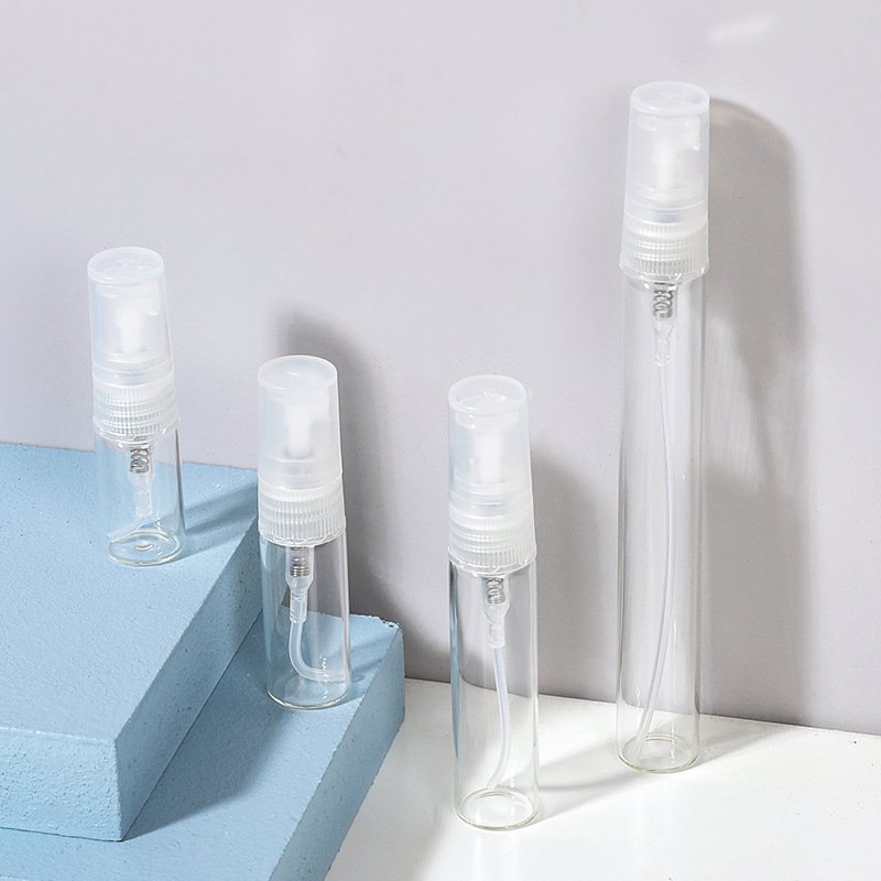 2ml 3ml 5ml 10ml Transparent Perfume Sub Bottle Perfume Sample Bottle Glass Spray Bottle Trial